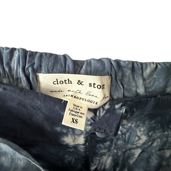 NWT Anthropologie Cloth & Stone Venice Wide-Leg Pants Size X-Small - Picture 8 of 8